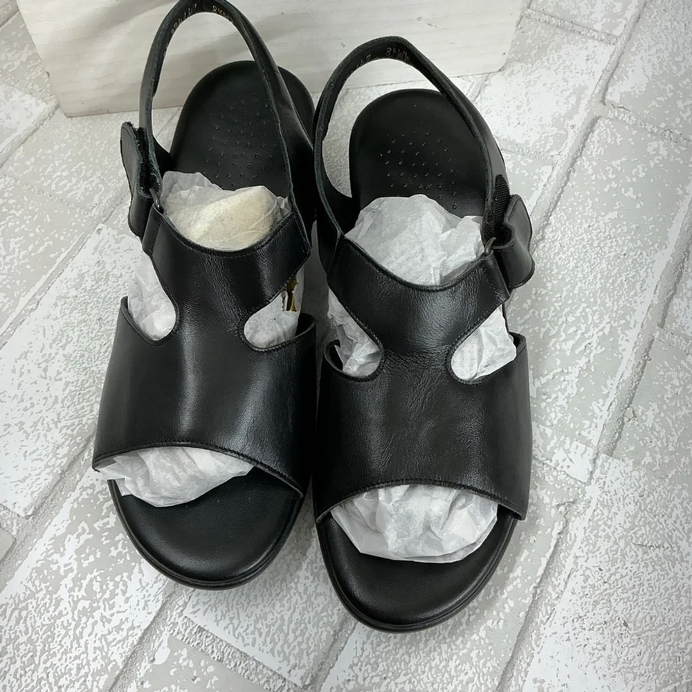 SAS Black Women's Sandals